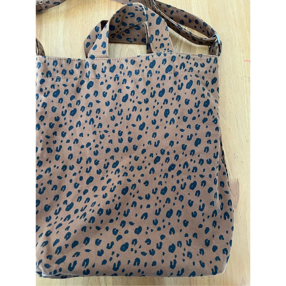 Baggu Leopard Print Duck Bag Nutmeg - Picture 3 of 7